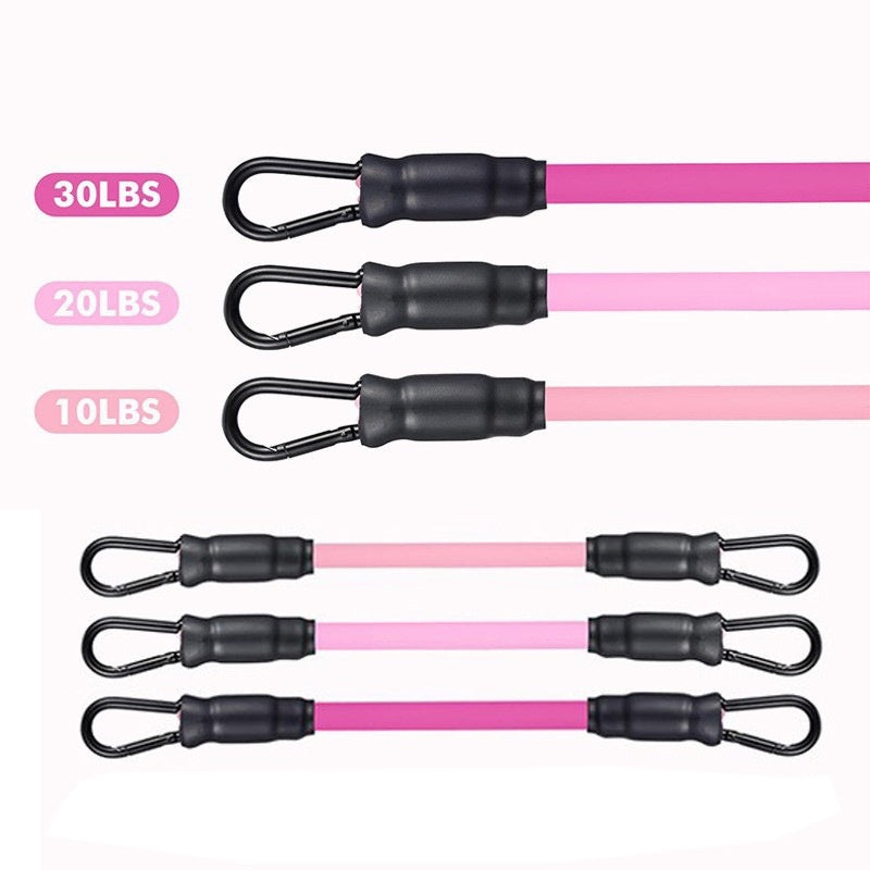 Ankle strap resistance bands set for leg and glute training